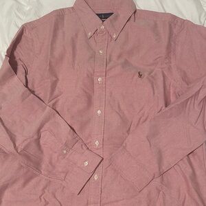 Polo Ralph Lauren Classic Pink Button-Down Shirt